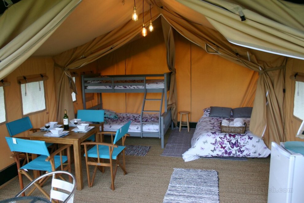 Enjoy a Safari Tent at La Petite Lande