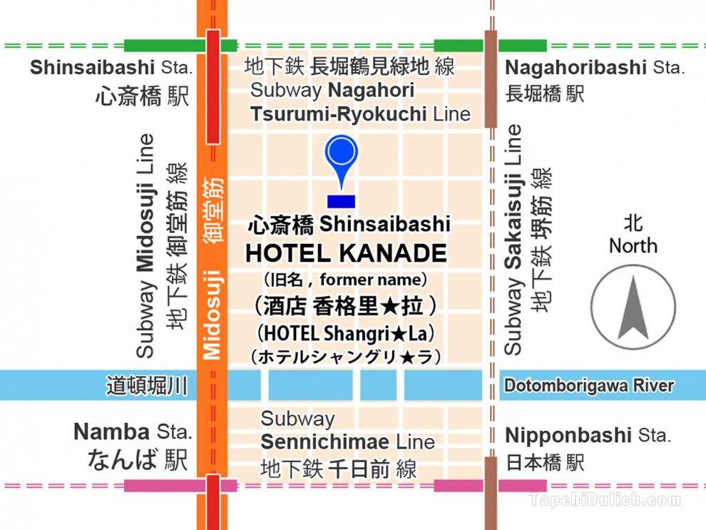 Khách sạn KANADE Osaka Shinsaibashi