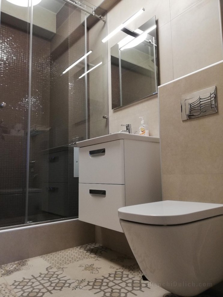 42平方米開放式公寓 (利斯特維揚卡) - 有1間私人浴室