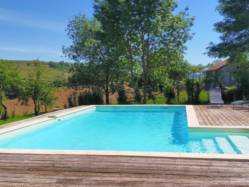 Charming house with private pool and games room in Coubjours