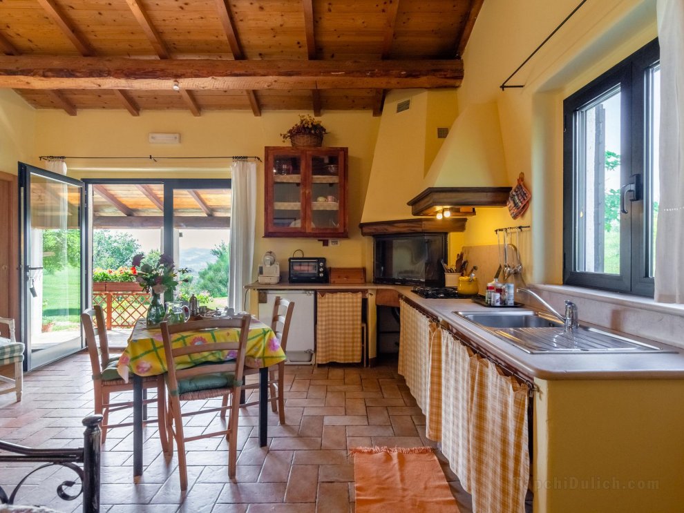 Delightful Holiday Home in Cagli with Shared Swimming Pool