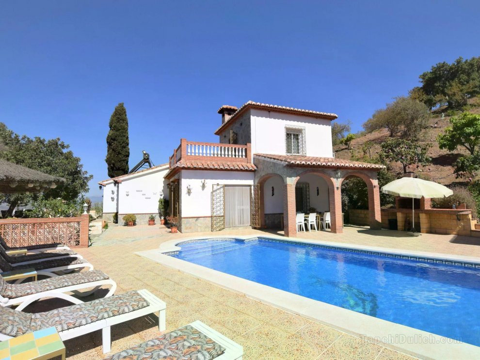 Beautiful detached villa near Arenas with delightful terrace and stunning view