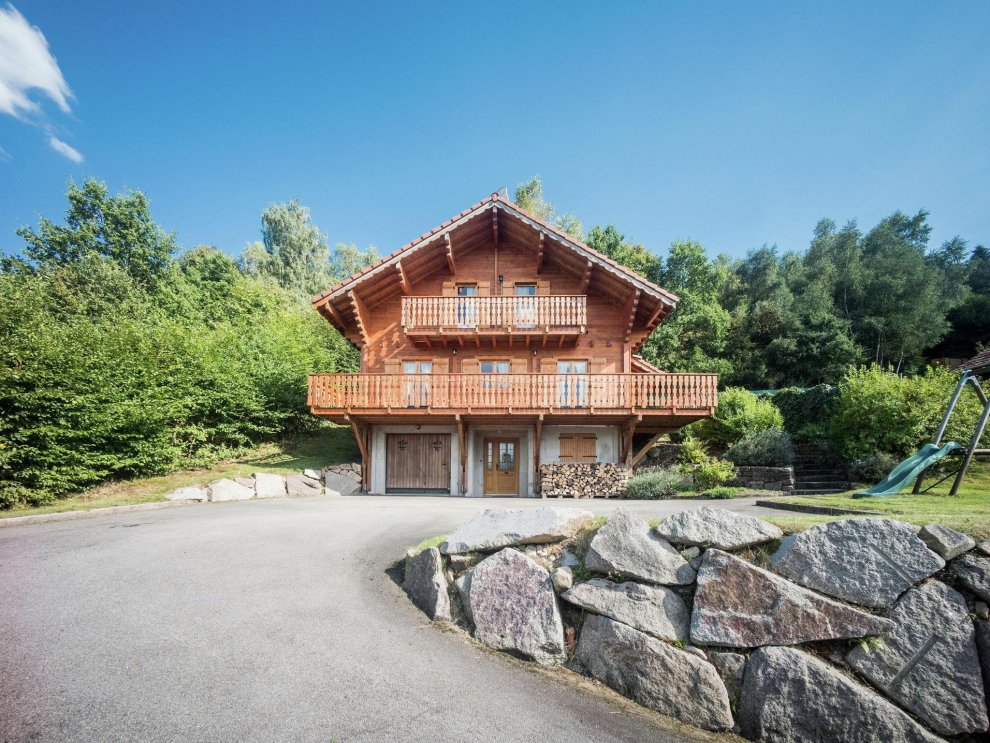 Chalet with panoramic view over the Meurthe Valley