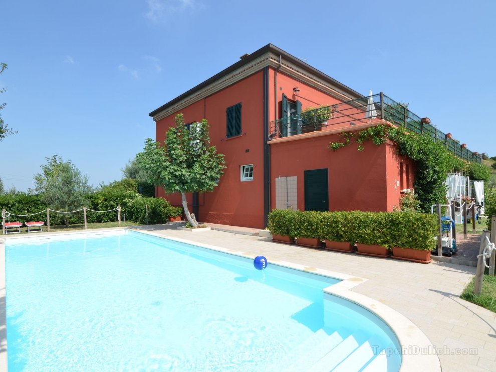 Garden-View Apartment in Coriano Italy with Swimming Pool