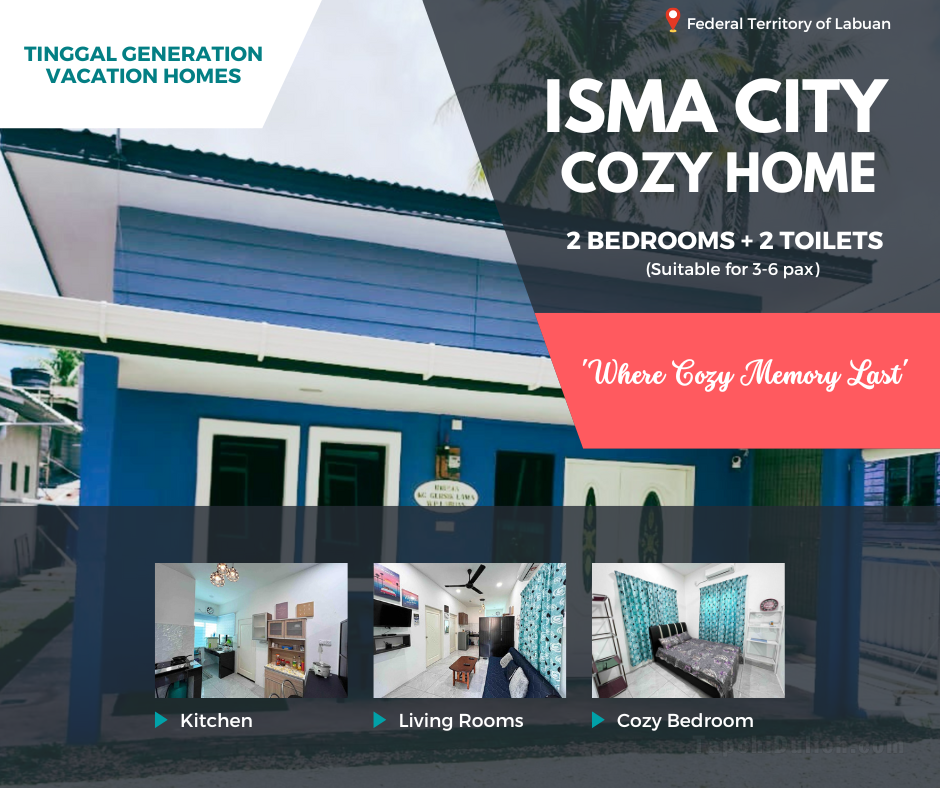 Relax and Enjoy @ Isma City Home 2BR (Town Area)