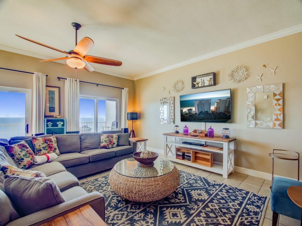 Penthouse with panoramic view of Gulf Shores