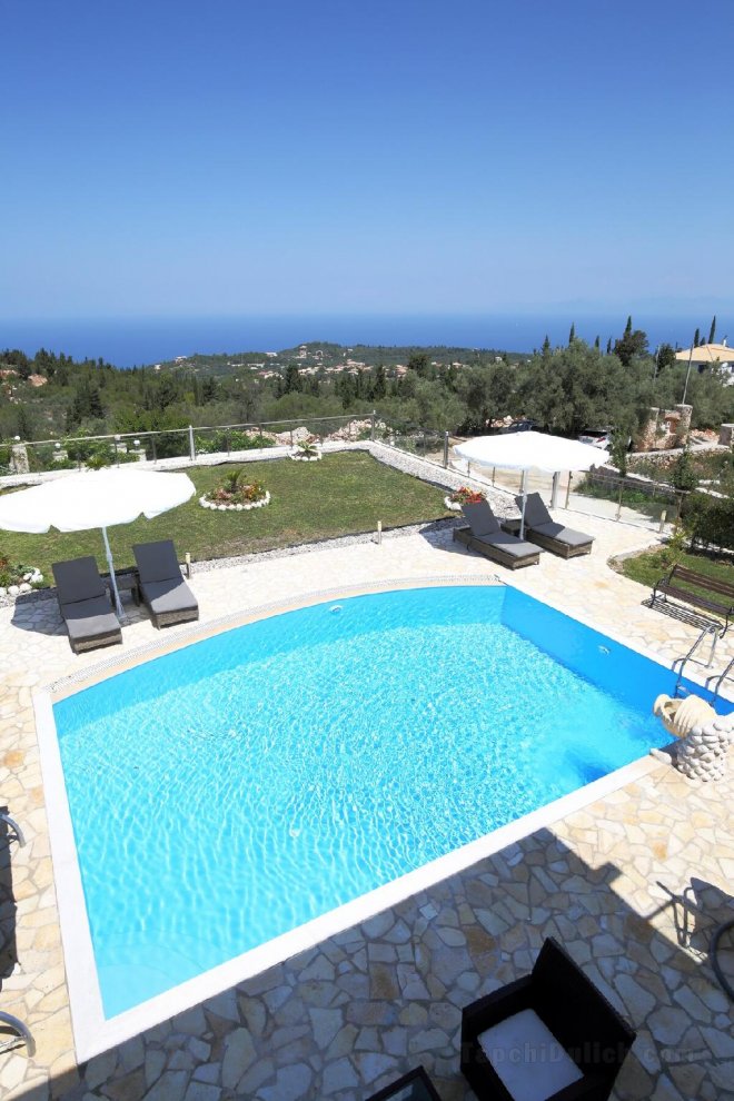 Luxury Villa Emily with great views at Ionion blue