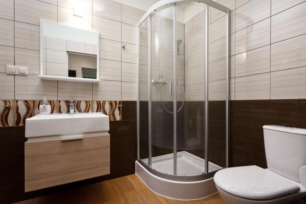54平方米1臥室公寓 (什克拉爾斯卡波倫巴市中心) - 有1間私人浴室