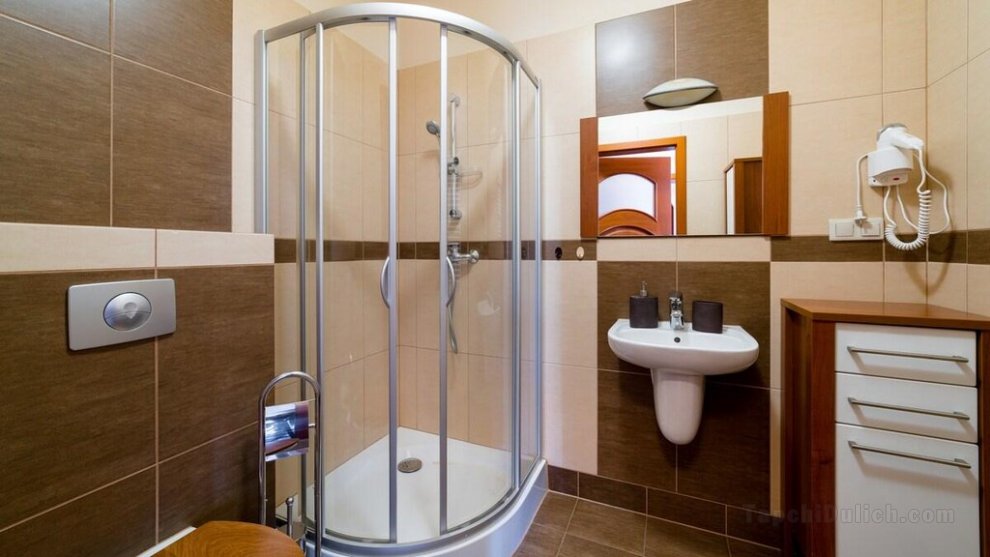 39平方米1臥室公寓 (什克拉爾斯卡波倫巴市中心) - 有1間私人浴室