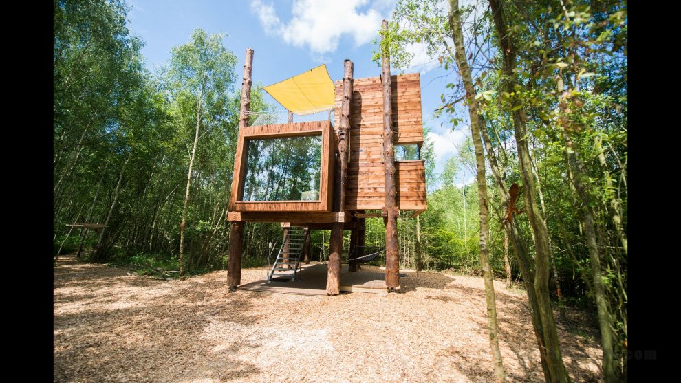 Treeloft adventure in nature for 4 people 12