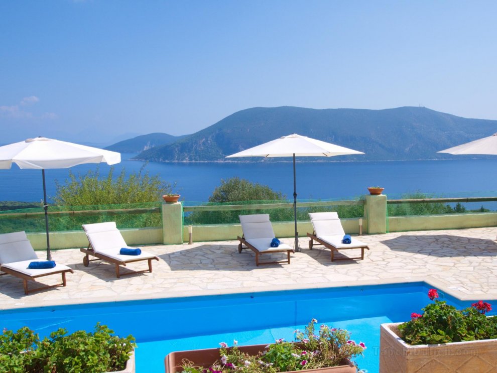 Villa-Fiscardo-View, Captivating sea views