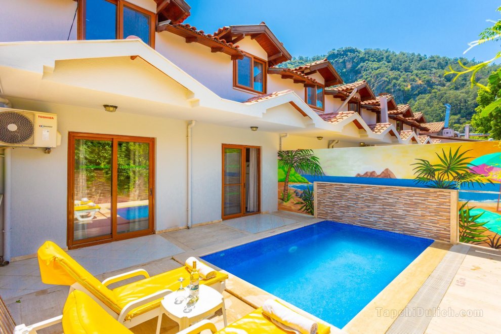 Villa Kelebek Paradise: Private Pool, A/C, WiFi, Car Not Required, Eco-Friendly