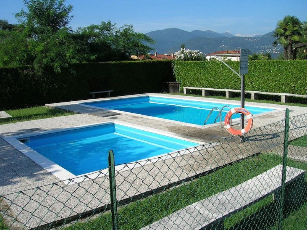 Nicole 1 apartment located in a residential complex with swimming pool