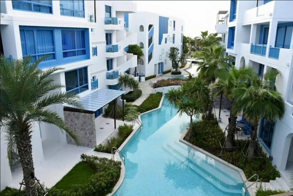 2BR Beachfront Resort -The Crest Santora Hua Hin