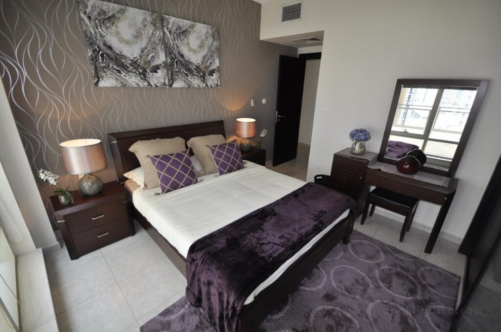 130平方米2臥室公寓(迪拜碼頭) - 有3間私人浴室
