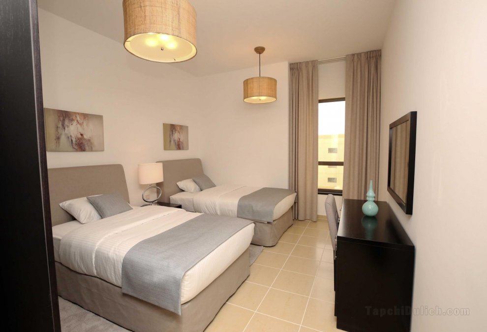 127平方米2臥室公寓(迪拜碼頭) - 有2間私人浴室