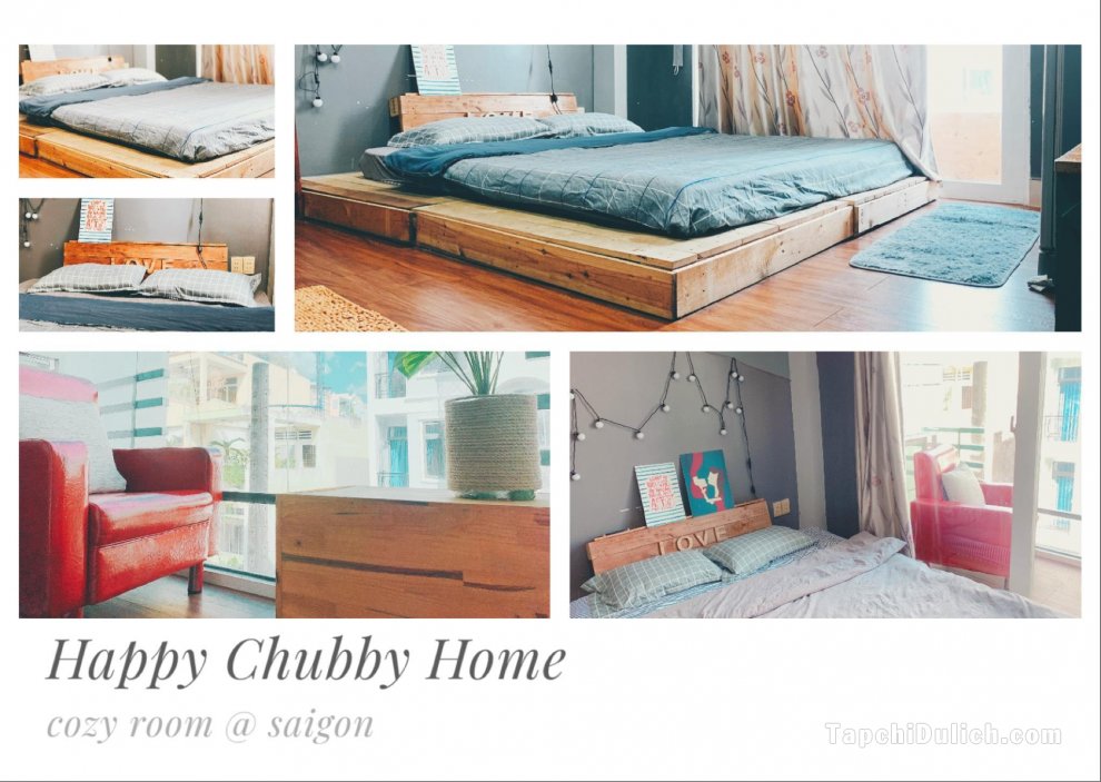 Happy Chubby Homestay | Cozy Room in HCMC