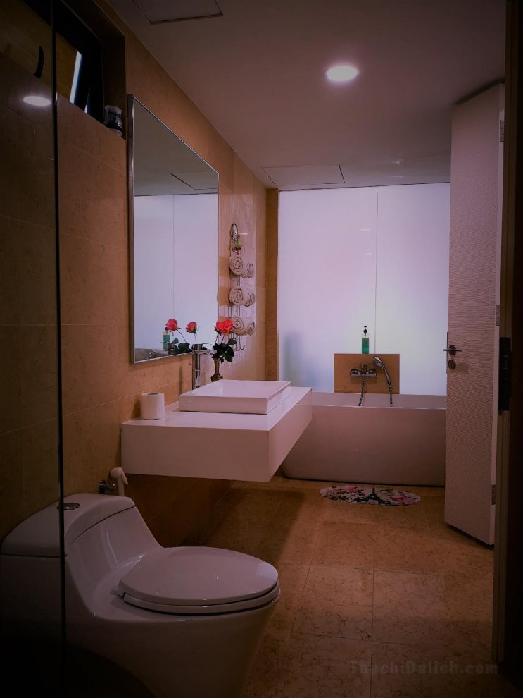100平方米2臥室公寓 (丹絨道光) - 有2間私人浴室