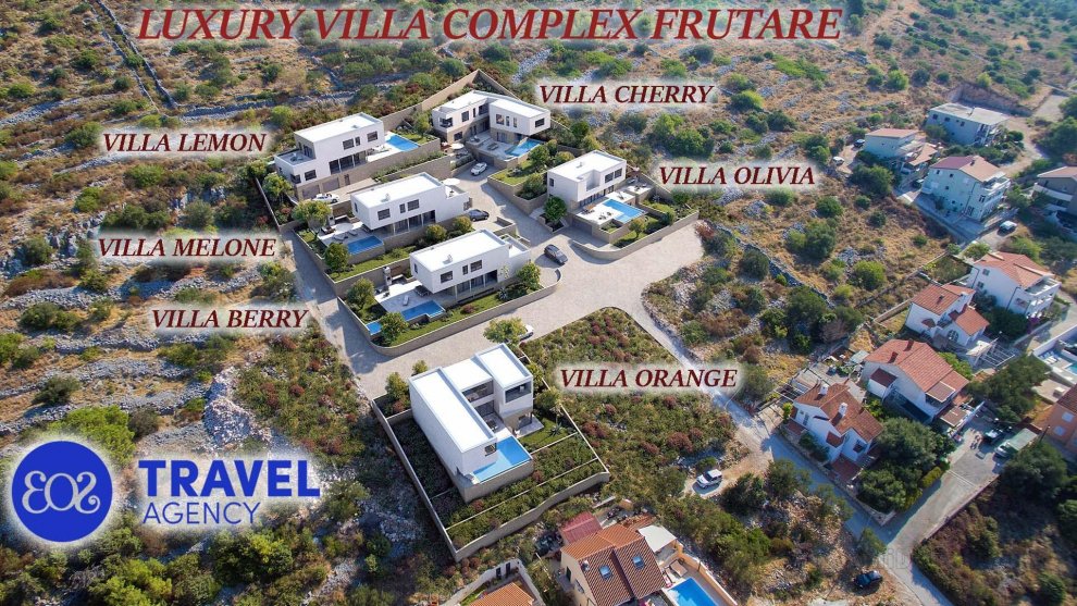 Luxurious VILLA BERRY with pool Eos-Croatia