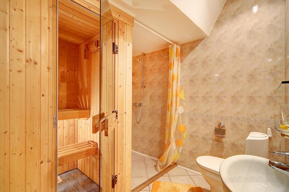 Apartament with sauna in centre