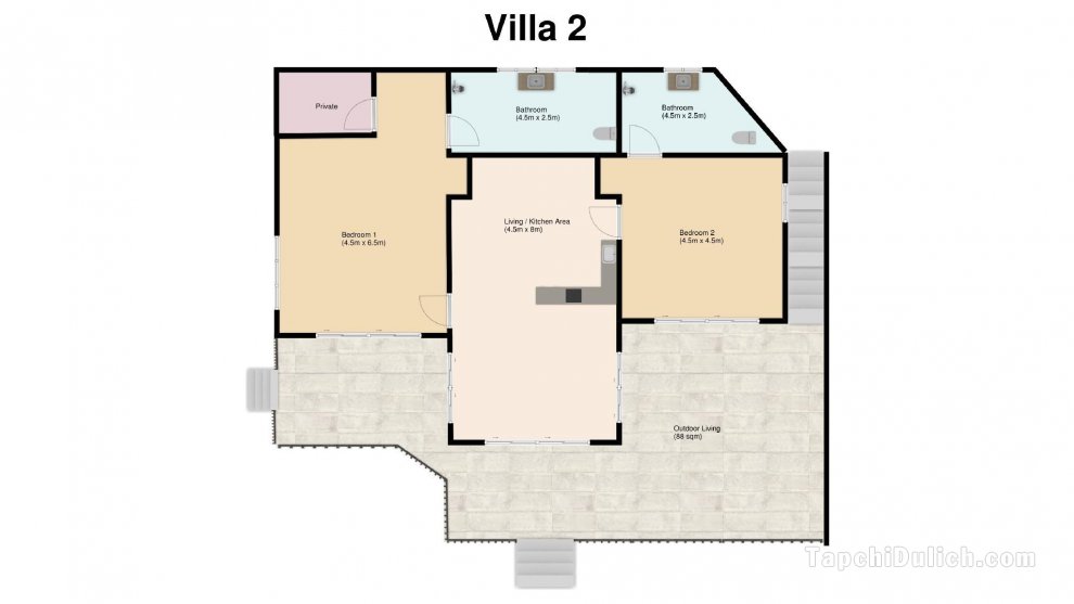 Dee Dee Villa Retreat - private villa