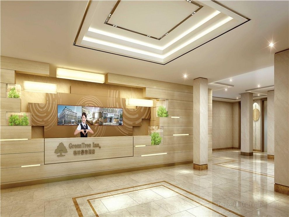 Khách sạn GreenTree Inn Chizhou Dongzhi County Lishan Xiushui Express