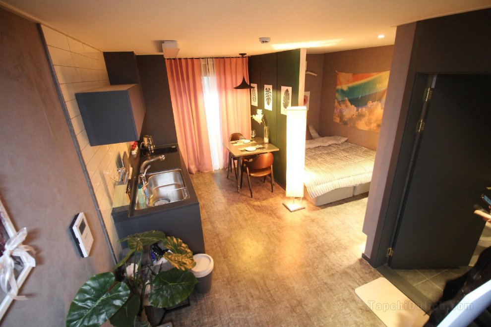 40平方米1臥室公寓 (Gwangan) - 有1間私人浴室