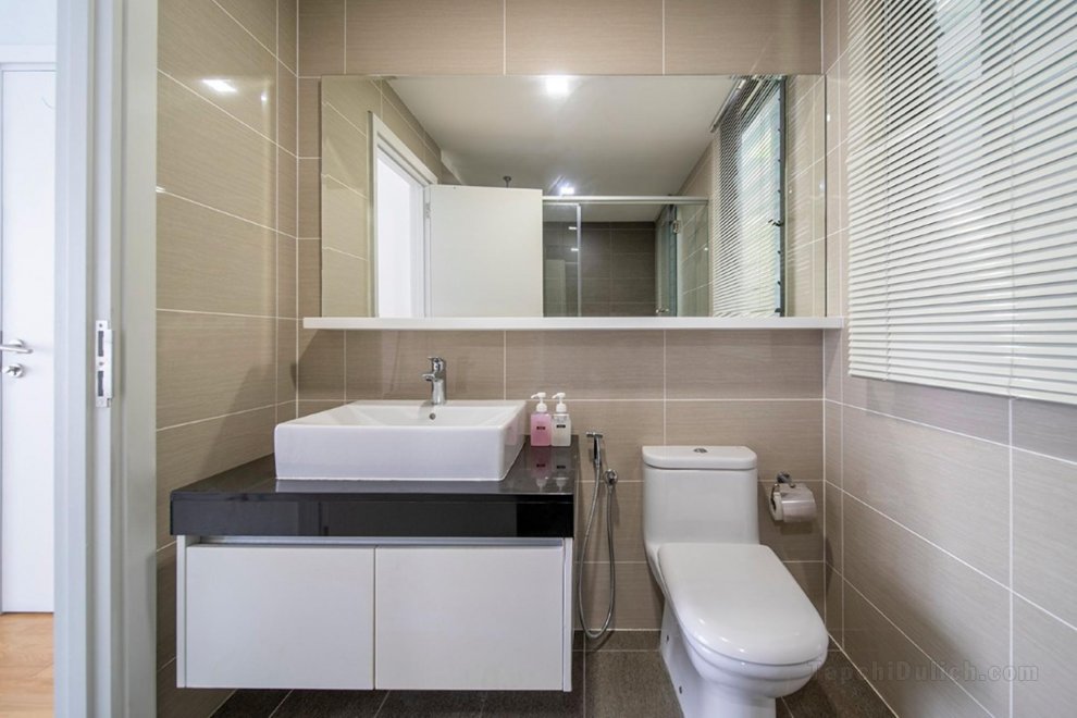 100平方米2臥室公寓 (振林山／樂高樂園) - 有2間私人浴室