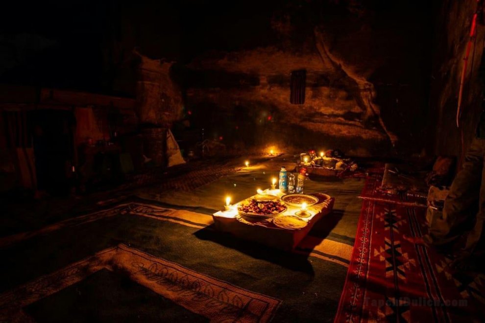 Authentic Bedouin Cave in Little Petra