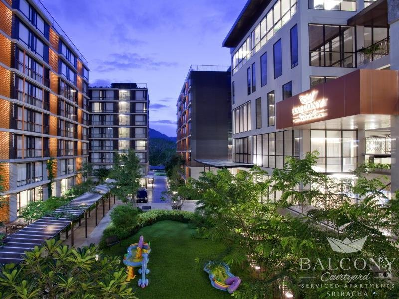 Balcony Courtyard Sriracha Hotel & Serviced Apartments (SHA Extra Plus)