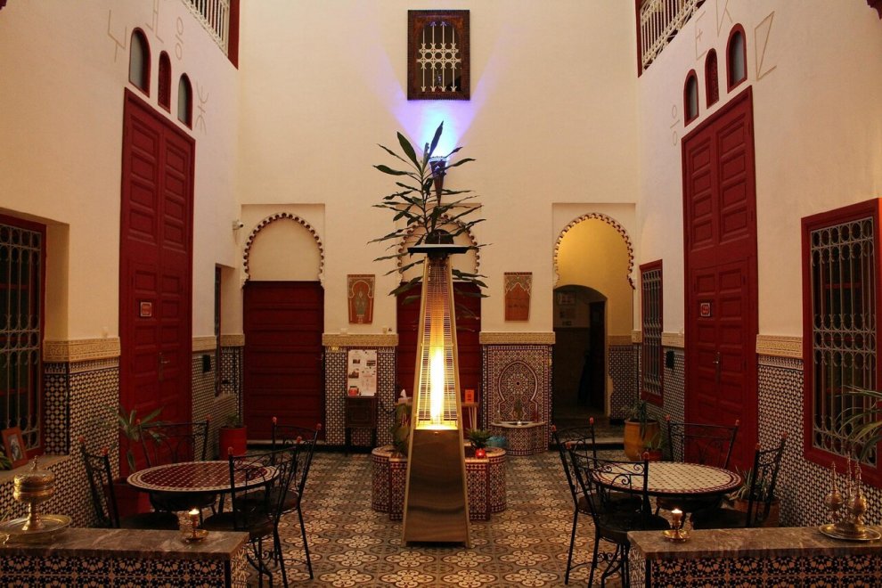 梅夫塔哈摩洛哥傳統庭院