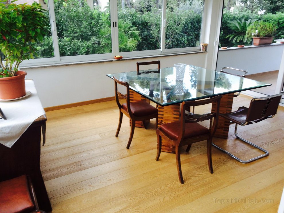 lovely 60sqm apartment with balcony and view of the pine forest