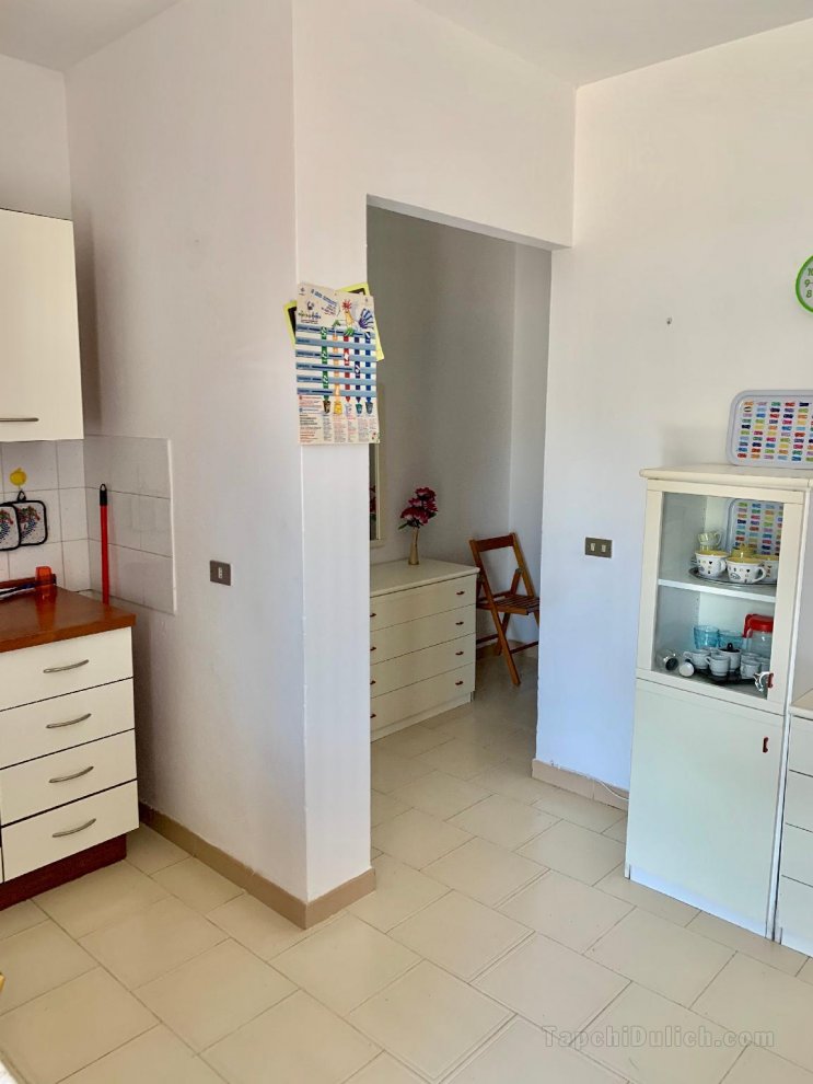 Two-roomed apartment sleeping 23 on the ground floor- Porto San Paolo