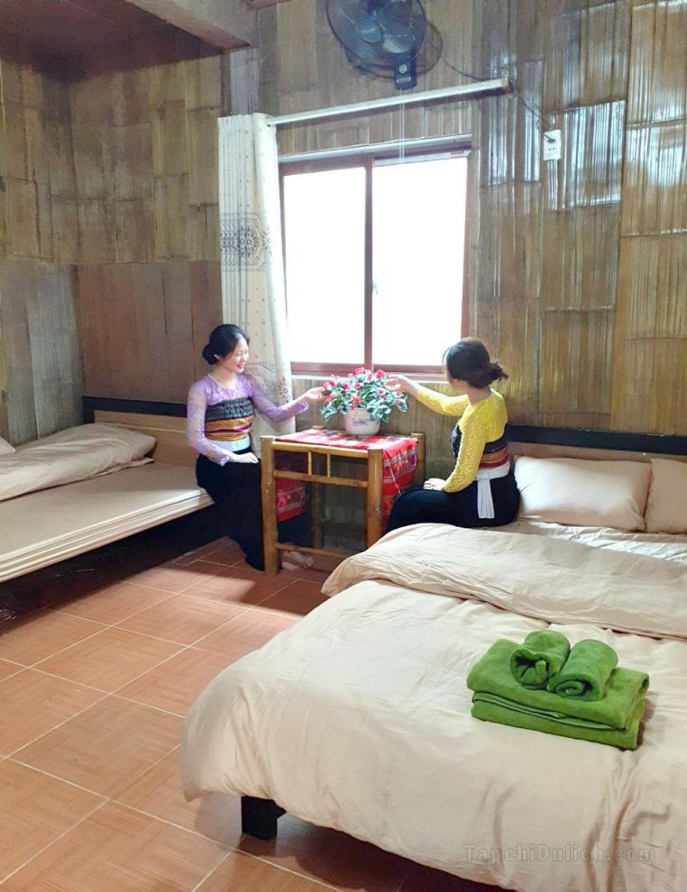 Homestay Mai Chau Thao Ly - Quiet Space - Bamboo