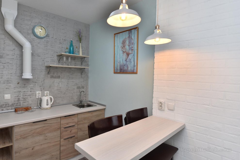 18平方米開放式公寓 (南薩哈林斯克) - 有1間私人浴室