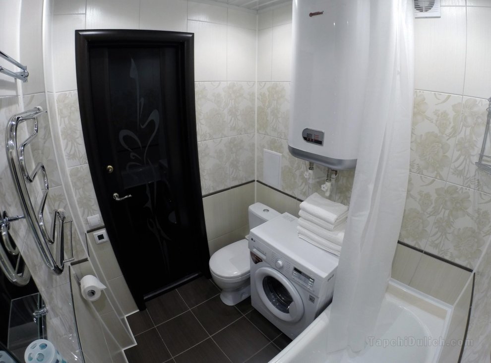 30平方米開放式公寓(堪察加彼得巴甫洛夫斯克) - 有1間私人浴室