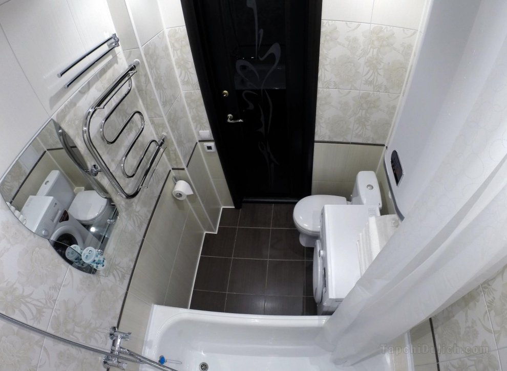 30平方米開放式公寓(堪察加彼得巴甫洛夫斯克) - 有1間私人浴室