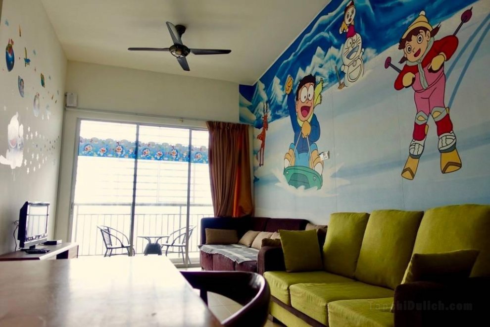 Cameron Doraemon Theme Apartment, Golden Hill