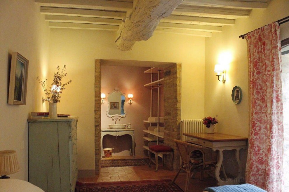Private room in small medieval borgo