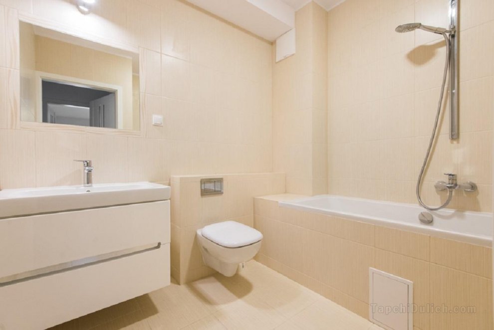 50平方米1臥室公寓(波茲南市中心) - 有1間私人浴室
