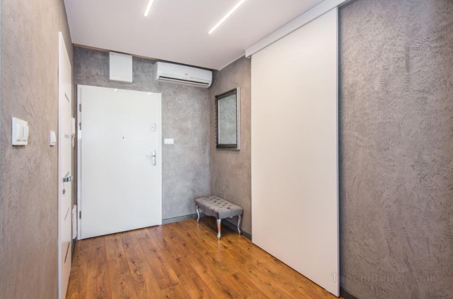 60平方米1臥室公寓(波茲南市中心) - 有0間私人浴室