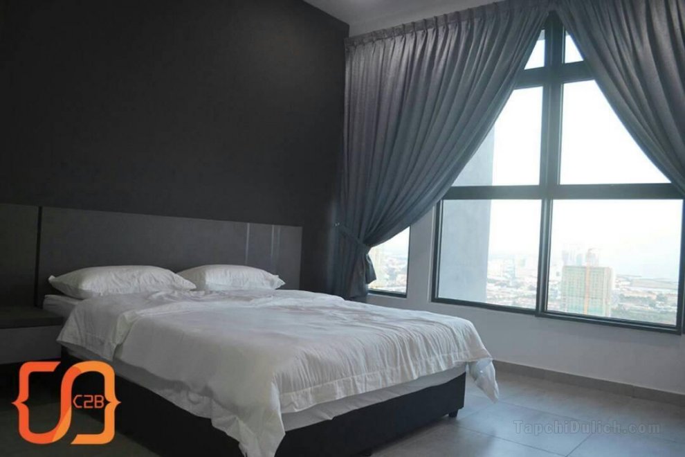 1265平方米3臥室公寓(馬六甲市中心) - 有2間私人浴室