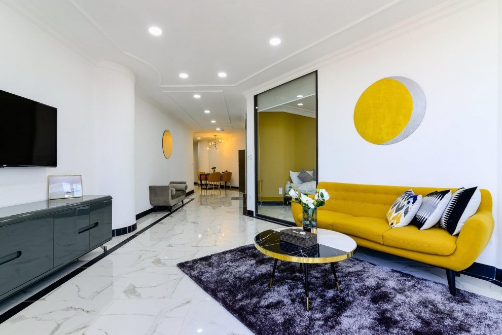 The Aura Apartments with luxury design