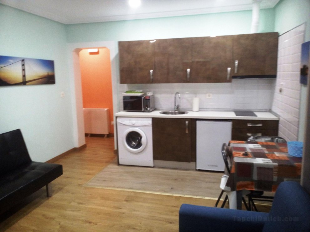 30平方米開放式公寓 (巴里歐德捷西斯迪維諾歐布雷羅) - 有1間私人浴室