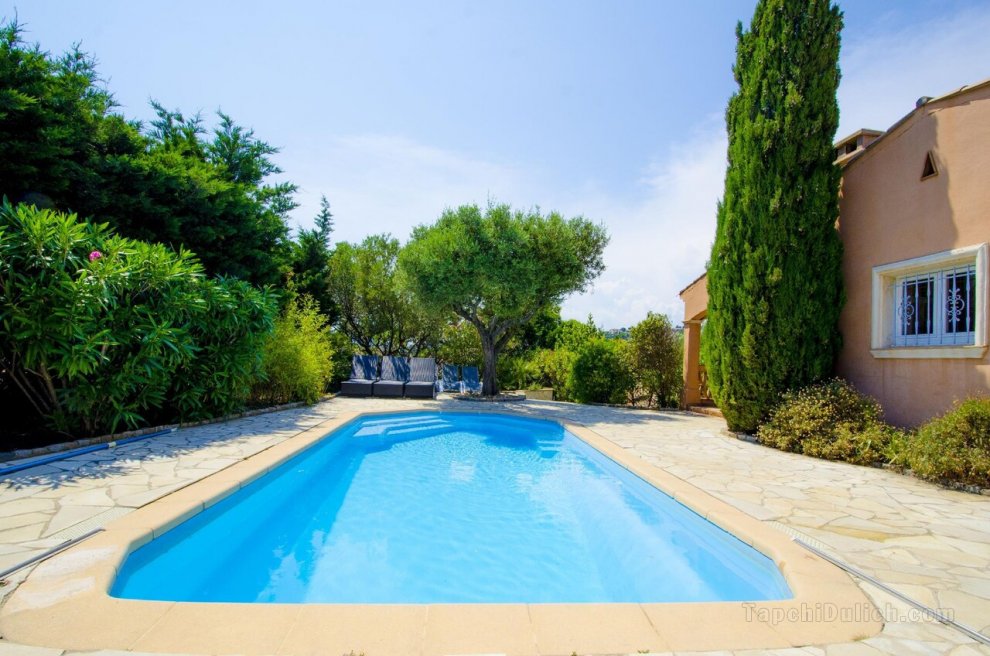 Villa private heated pool - gulf Saint Tropez