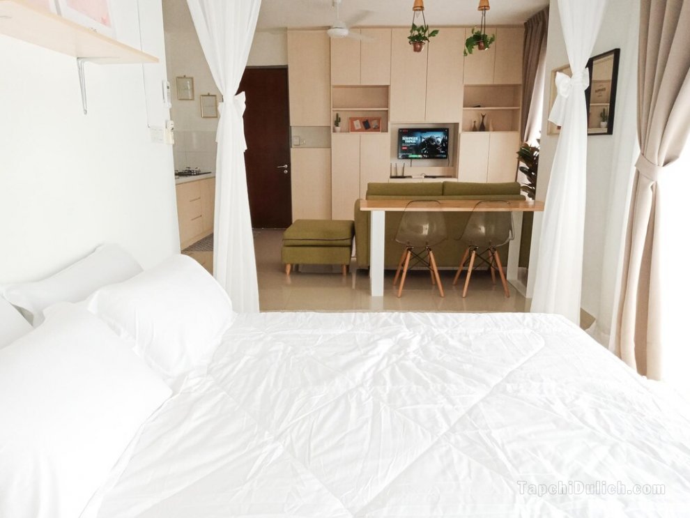 42平方米開放式公寓 (萬達廣場) - 有1間私人浴室