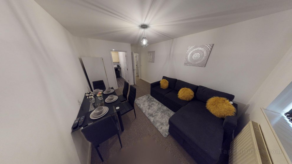 1000平方米2臥室公寓 (貝德瓦爾迪恩) - 有1間私人浴室
