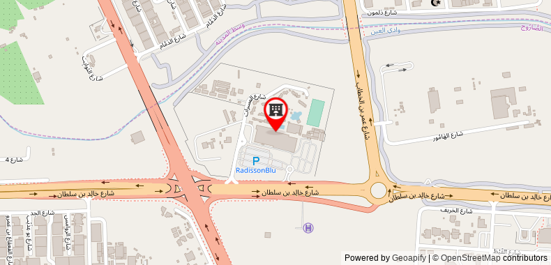 Bản đồ đến Hilton Al Ain