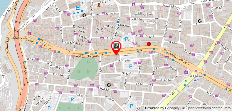Ascot Hotel on maps