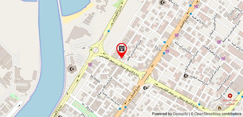 Bản đồ đến Khách sạn Al Ferdous Apartments